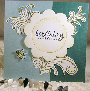 Handmade Birthday Cards on Cards   Floral Greeting Cards   Birthday Flowers In A Handmade Card