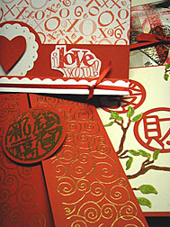 red greeting cards