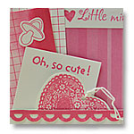 baby girl card
