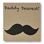 daddy dearest/Father's Day Card