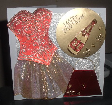 a 21st birthday card