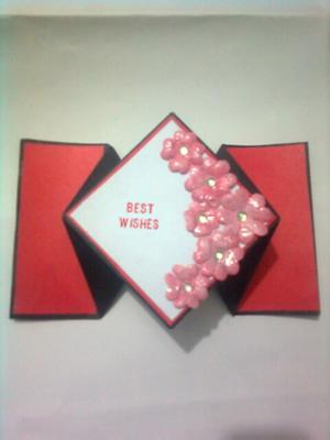 Handmade Best Wishes Card