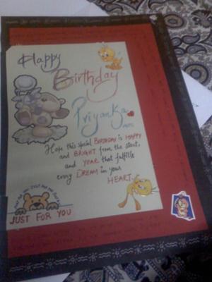 Birthday Card For My Friend