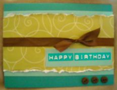 Handmade Happy Birthday