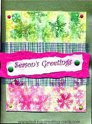 Handmade Paper Christmas Cards