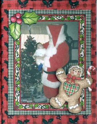 A Santa photo christmas card Santa Christmas Card