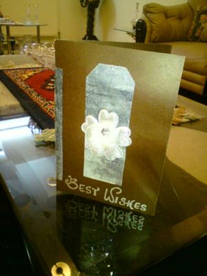 Card Wrapped With Wishes