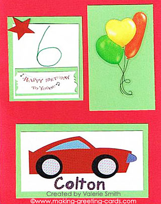 Colton's Birthday Card