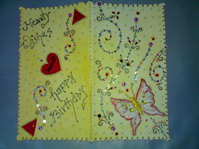 Simple  Happy Birthday Card
