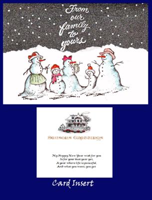 Late Christmas Card - Happy New Year