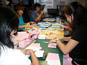 Making Greeting Cards for Charity