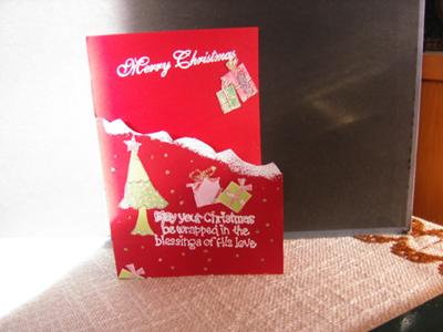 Snow Capped Mountains - A Merry Christmas Card