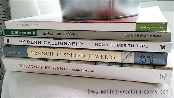 more card making books/Books for Inspirations