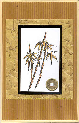 oriental card/Oriental Bamboo Card