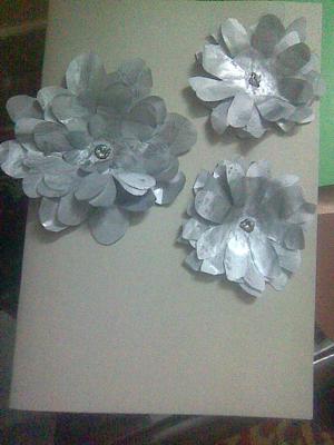 Paper Flowers Card