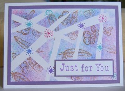 Handmade Patchwork Card