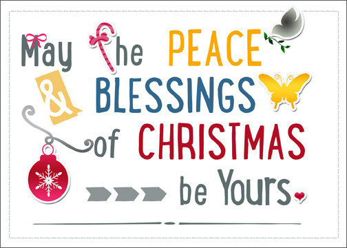 printable christmas card/Download & Print Christmas Card
