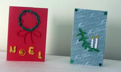 2 Quilling Cards