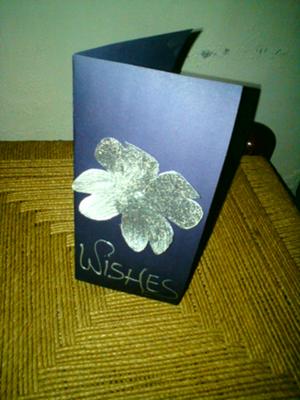 silver on purple handmade birthday card birthday card printables free
