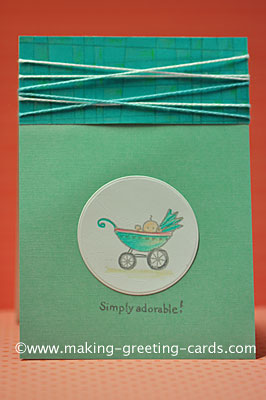 Simply Adorable Baby Card