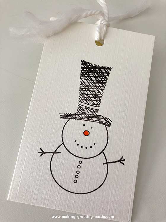 Handmade Christmas Gift Card