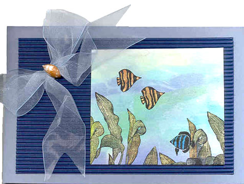 tissue paper technique card