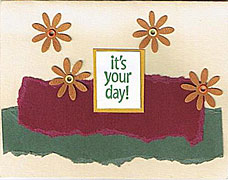 Handmade Birthday Card