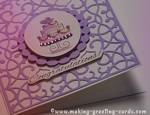 how to make a greetings card in word